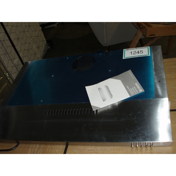 Stainless Steel Hood Fan, has blemishes