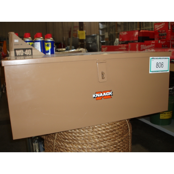 NEW KNAACK Jobsite Storage Box