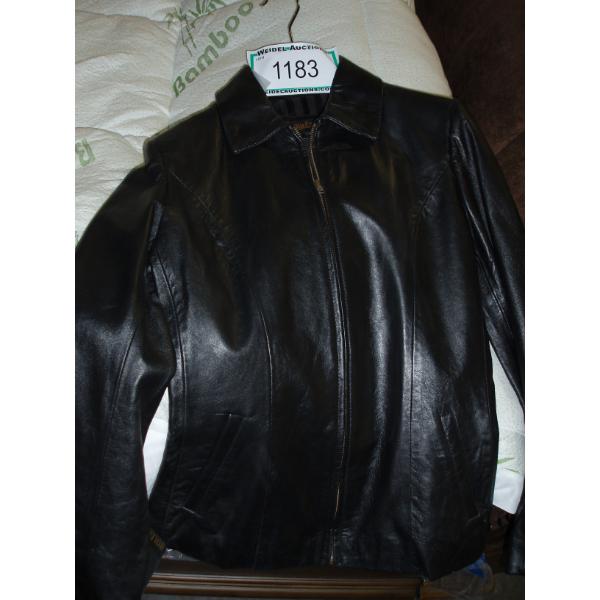 Size S - BOLERA Ladies Black Lamb Skin Jacket