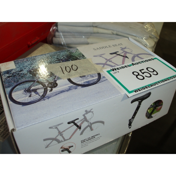 Lot of 3 saddle seats for bikes