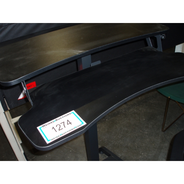 Adjustable Computer Desk, black