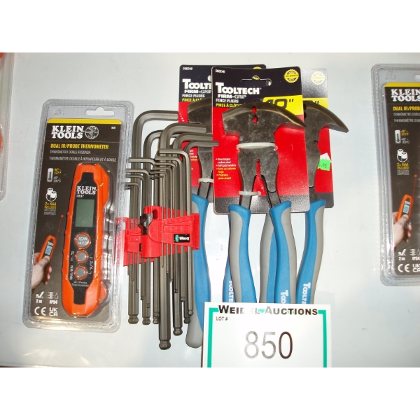 Lot of Assorted Wera/Klein/Tool Tech Tools - 6 pcs