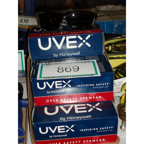 Box 10 of UVEX Safety Eyewear