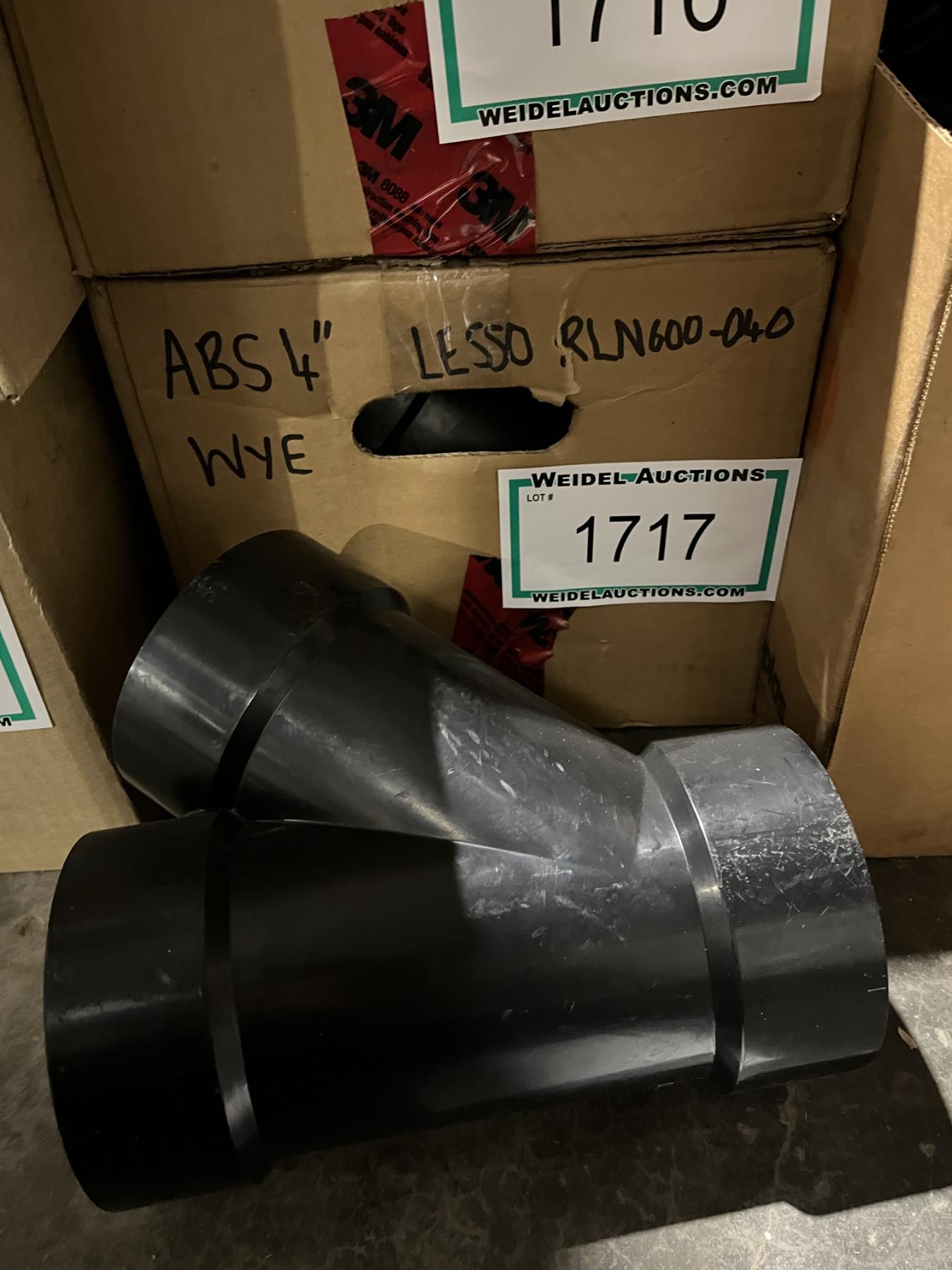 Black PVC Pipe, ABS WYE 4