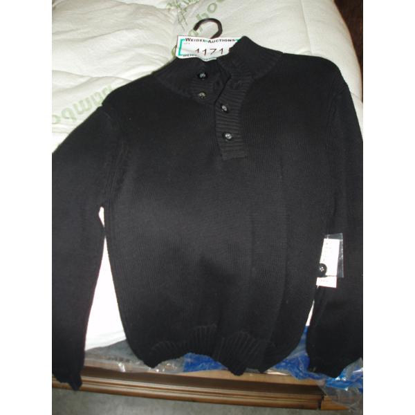Size S - Black Mens T-Shirt Sweater