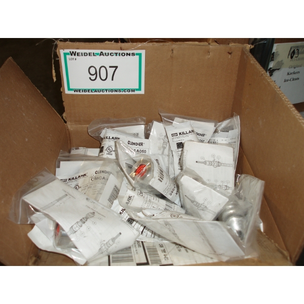 Box of 40 cable gland for metal clad cable, 1/2 inch