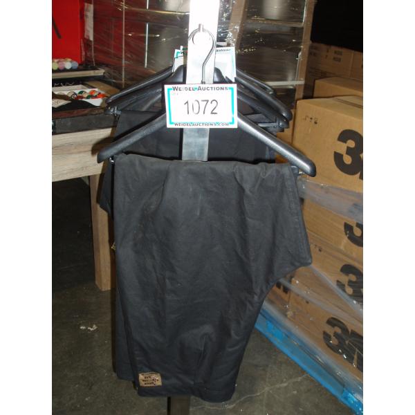 Size XXL - AUSSIE Western Style Oiled Black Pant, 100% Cotton