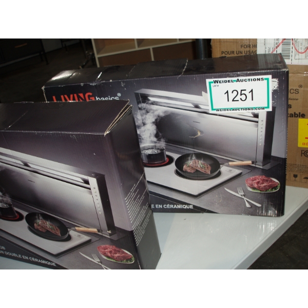 Living Basics 2 burner Hot Plate