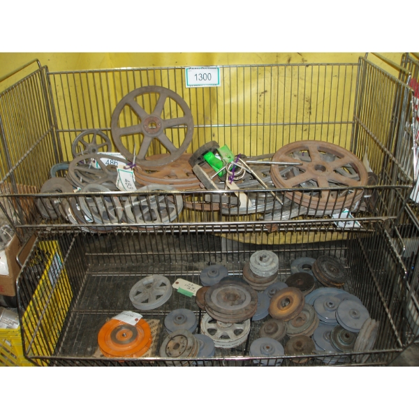Steel Crates with Pulleys