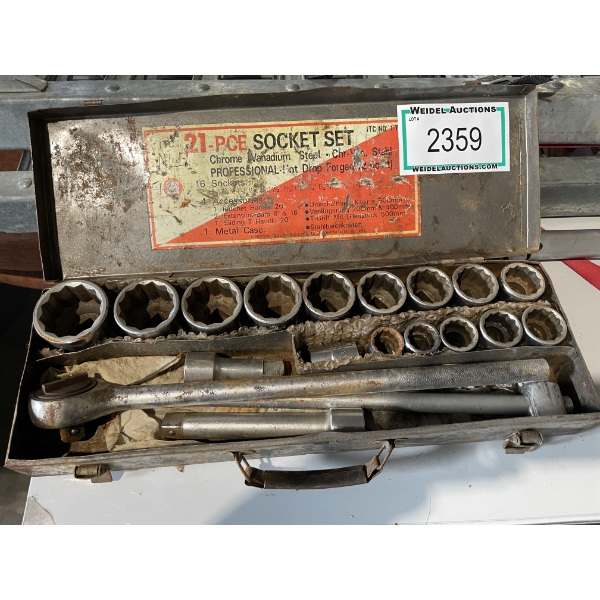 21 pc Socket Set
