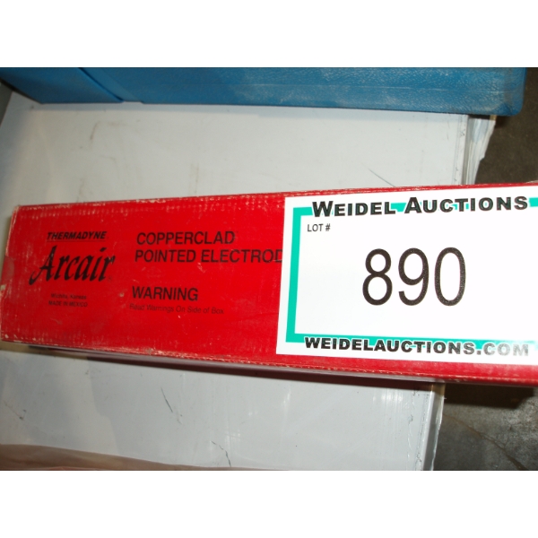 Lot of 2 ARCAIR Copper Clad pointed Electrodes