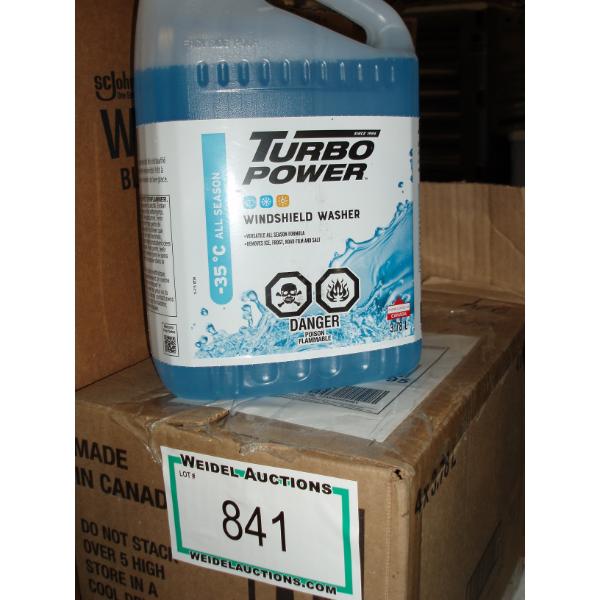 Lot of 4 Turbo Power Minus 35 Windshield Washer Fluid