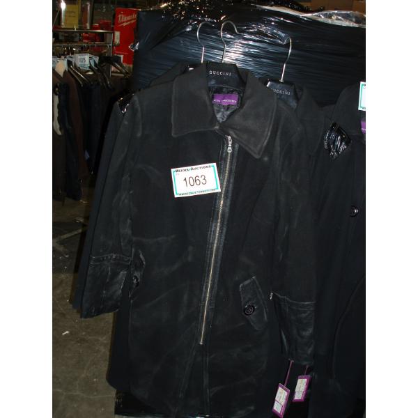 Size L - BOD CHRISTENSEN Ladies Long Wool Coat