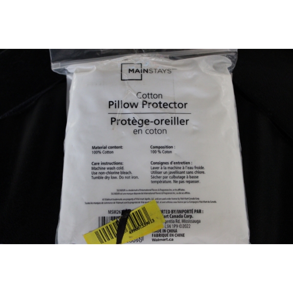 QUEEN Cotton Pillow Protector