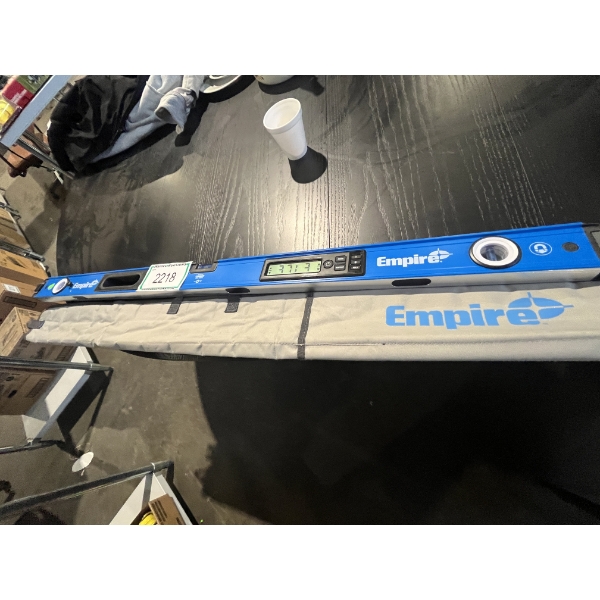 True Blue Digital Magnetic 4' Level, comes with carrying case