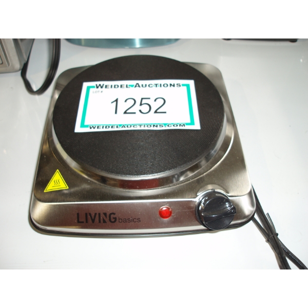 Living Basics Single Burner Hot Plate