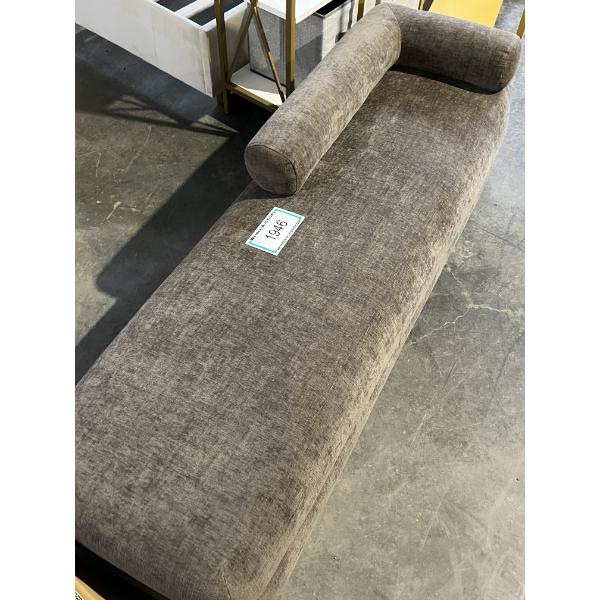 Brown Upholstered Bedroom Bench