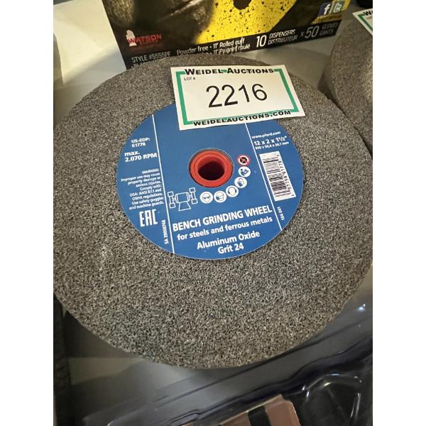 Bench Grinding Wheel 12" x  2" x 2 1/2"
