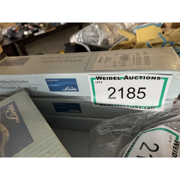 Case of 3.2mm x 350mm Linde E6013B Welding Electrodes, 33lb Carton