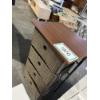 Image 1 : Small Side Table with 5 fabric Drawers