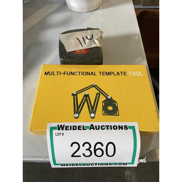 Tape Measure & Multi-functional template tool
