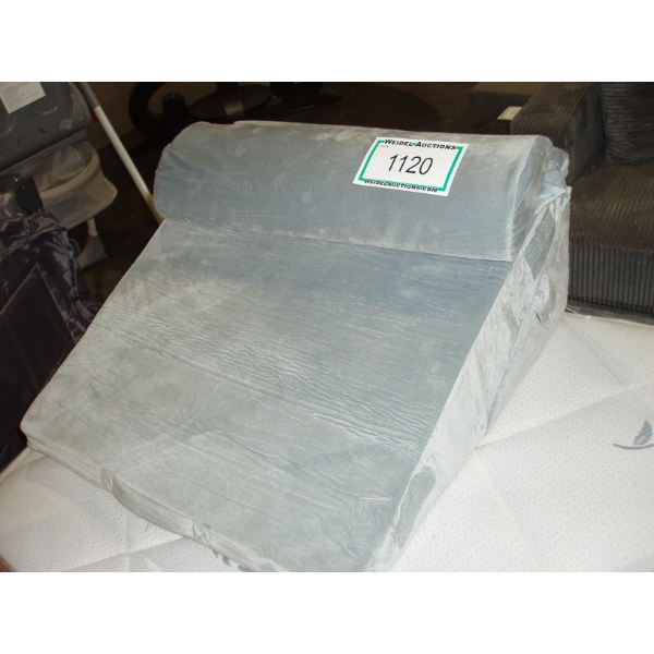 Grey-Green Laptop Lap Cushion