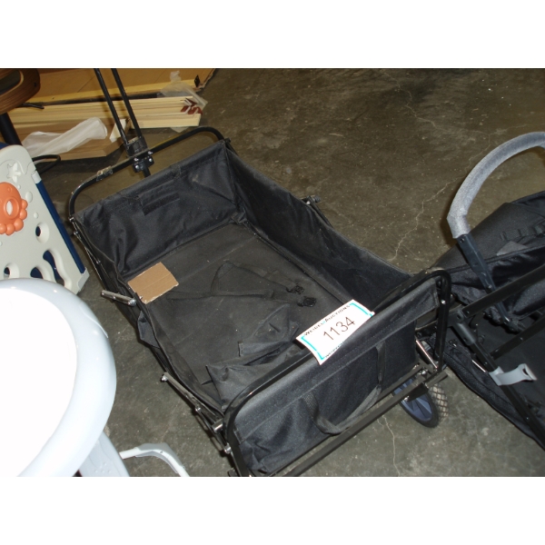 Large Black Mobile Cart