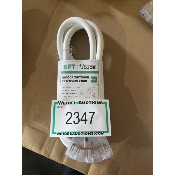 Indoor/Outdoor 6' Extention Cord