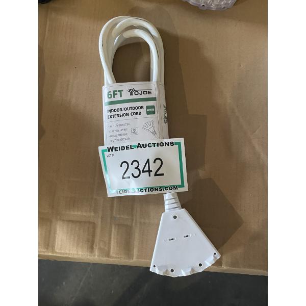 Indoor/Outdoor 6' Extention Cord