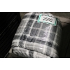 Image 1 : Large Plush Throw, grey check