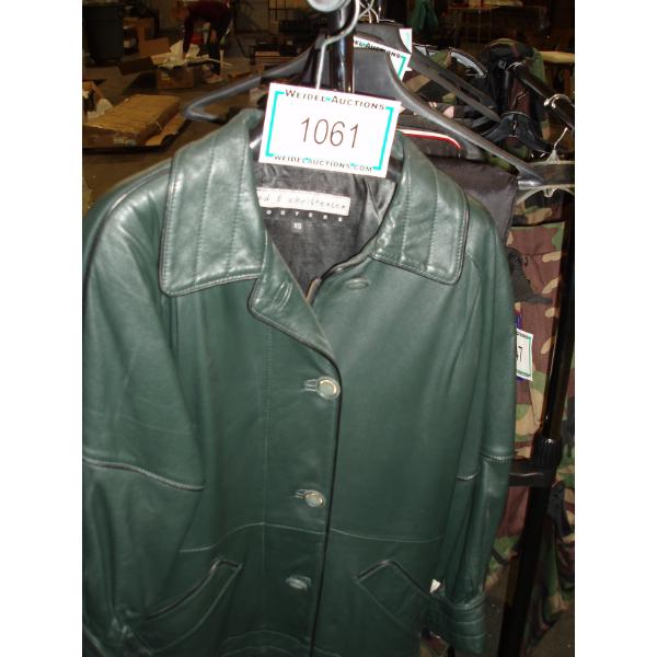 Size XS - BOD CHRISTENSEN Ladies Long Lamb Leather Coat