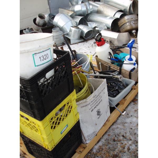 Skid of misc electrical equipment