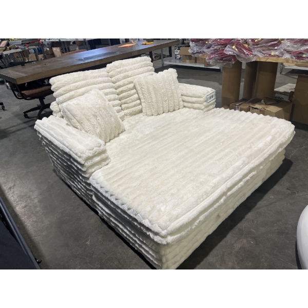 Bahi Upholstered Chaise Lounge, Sofa Bed