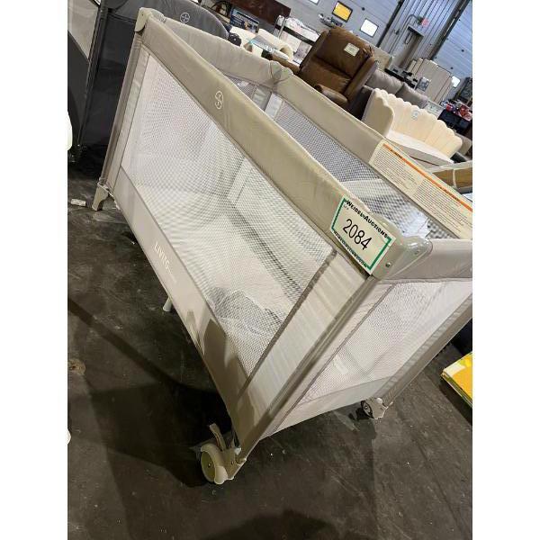 Living Basics Light Grey Folding Play Pen