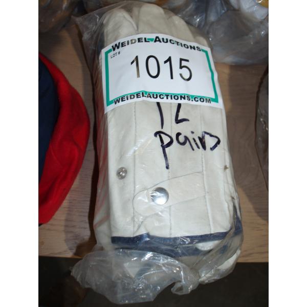 Lot of 12, Leather gloves - size L