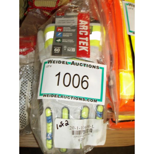 Lot of 12, BDG Cut/Impact/Arc Gloves - size L