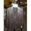Image 1 : Size 8 - Ocean West Ladies Brown Leather Coat