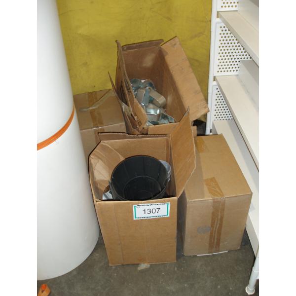 Assorted black Plastic Parts