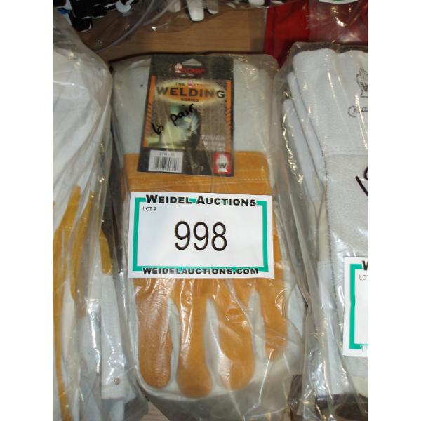 Lot of 6, Watson Welding Gloves - size M