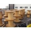 Image 1 : Lot of 2 large wooden spools