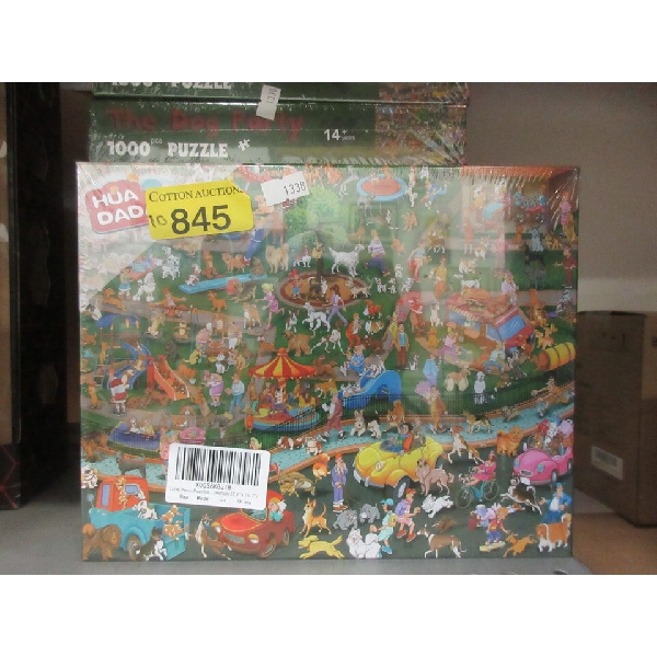 10 New "Dog Party" 1000 Piece Jig Saw Puzzles