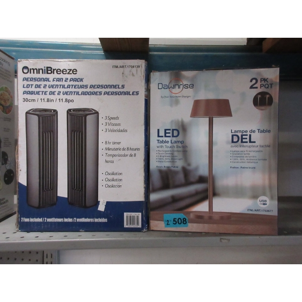 Omnibreeze Twin Pack & Dawnrise Twin Pack 