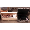 Image 1 : 2 Storage Ottoman with Contents - Preowned 