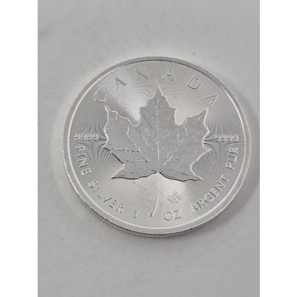 1 Oz .9999 Silver 2025 Canada Maple Leaf Coin