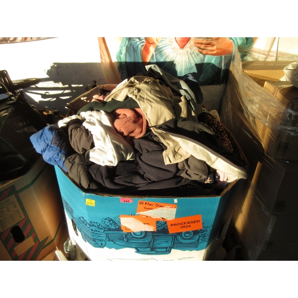 Skid of Overstock & Customer Return Clothing - As Is
