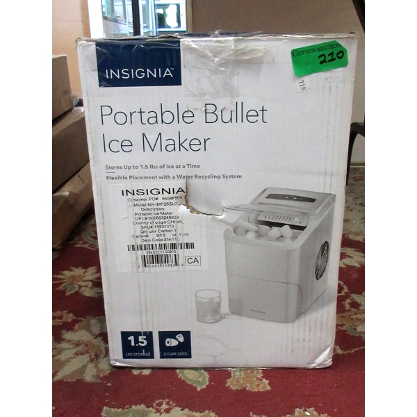 Insignia Portable Bullet Ice Maker