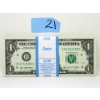 Image 1 : 100 x $1 USD Bills with Sequential Serial Numbers