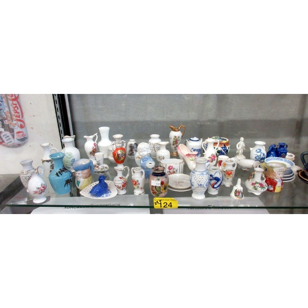 25+ Collectible Miniature Vases Figurines & More