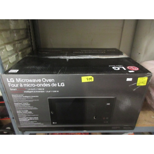 LG 1.5 Cubic Foot Microwave Oven