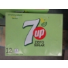 Image 1 : 6 Cases of 7-Up Zero Sugar Canned Lemon Lime Soda